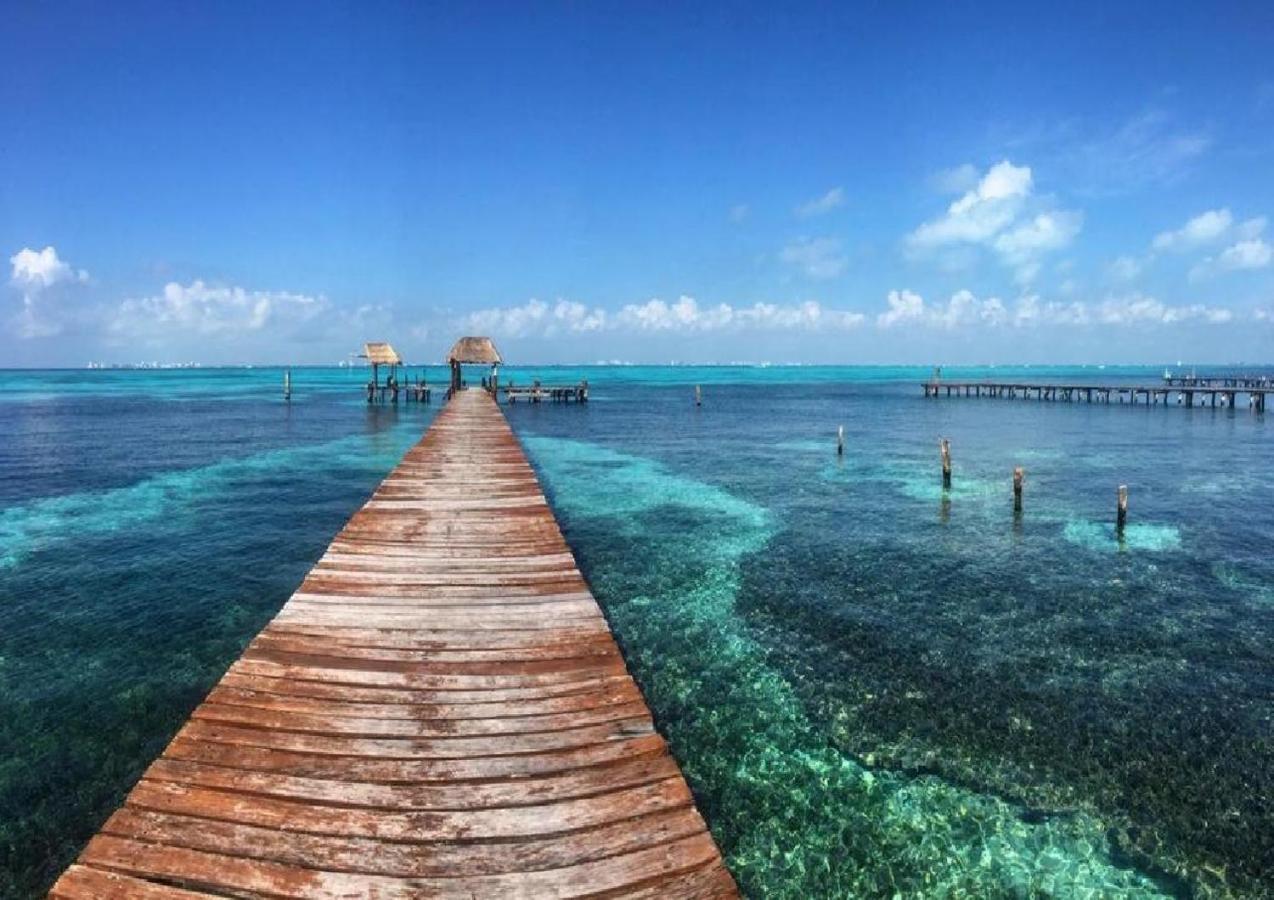 Casa Azul Maya อิสลามูเฮเรส ภายนอก รูปภาพ