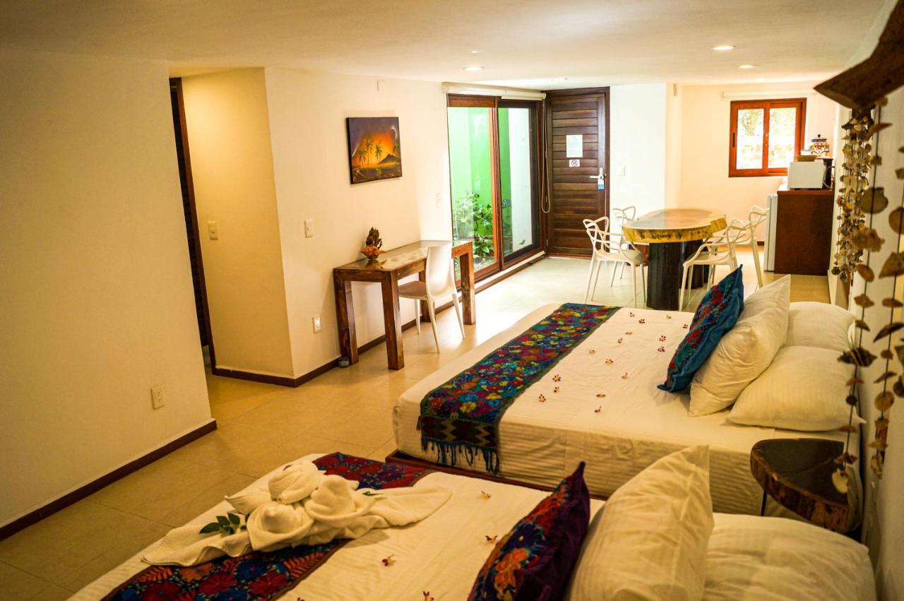Casa Azul Maya อิสลามูเฮเรส ภายนอก รูปภาพ