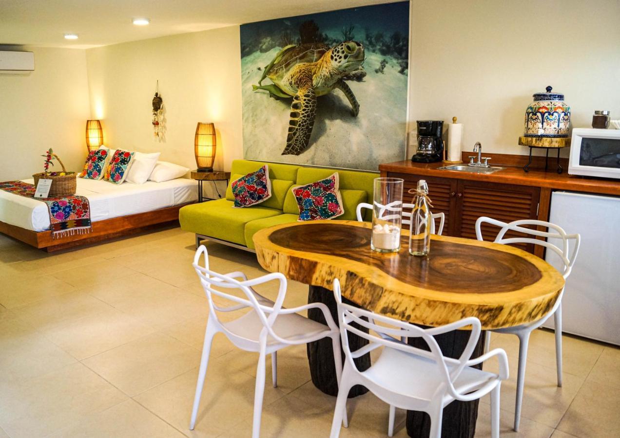Casa Azul Maya อิสลามูเฮเรส ภายนอก รูปภาพ