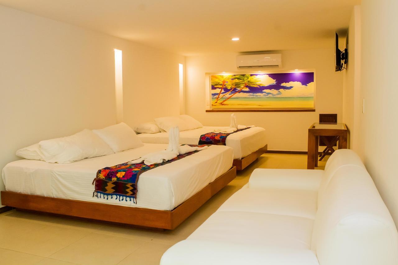 Casa Azul Maya อิสลามูเฮเรส ภายนอก รูปภาพ