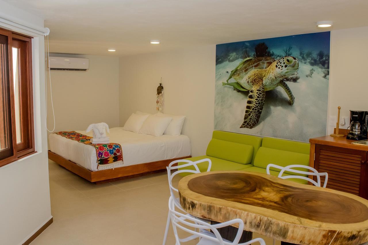 Casa Azul Maya อิสลามูเฮเรส ภายนอก รูปภาพ